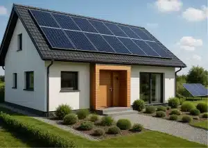 Maison autonome rentabilité panneaux solaires