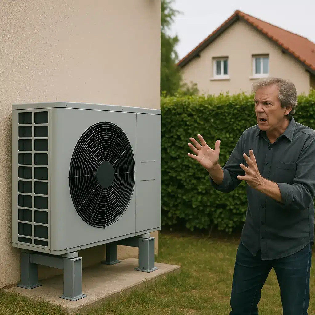 bruit d'une pompe à chaleur