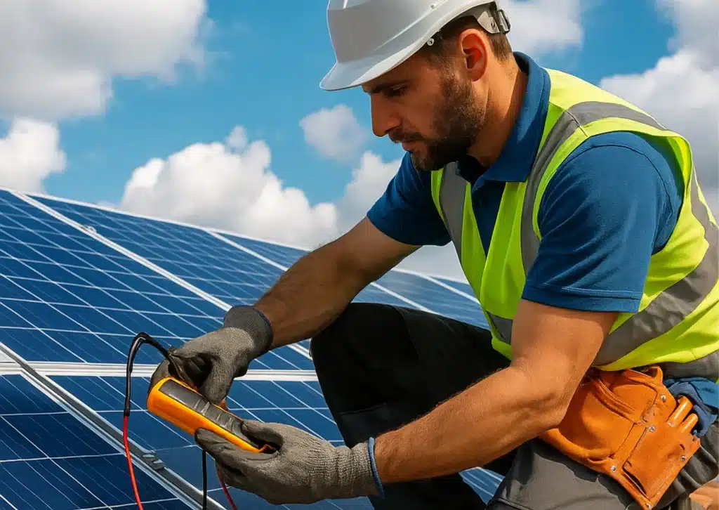 dépannage panneaux solaires