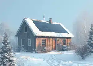 rendement panneaux solaire hiver