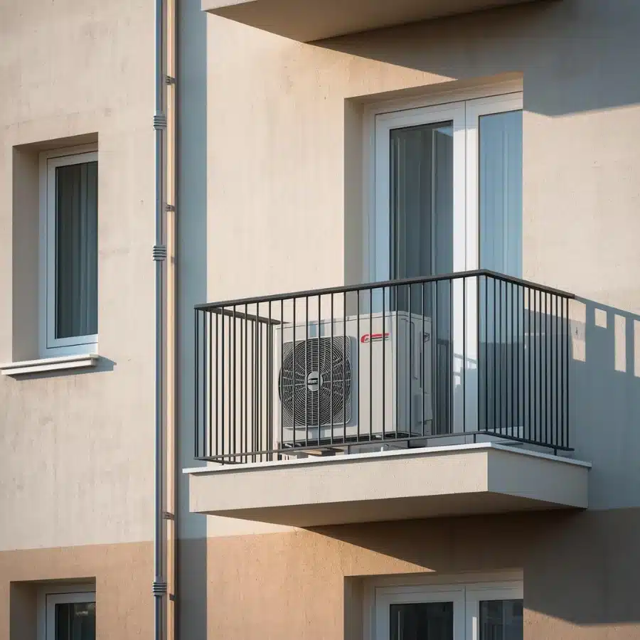 Pompe à chaleur en appartement