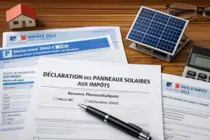 déclaration impôts panneaux solaires